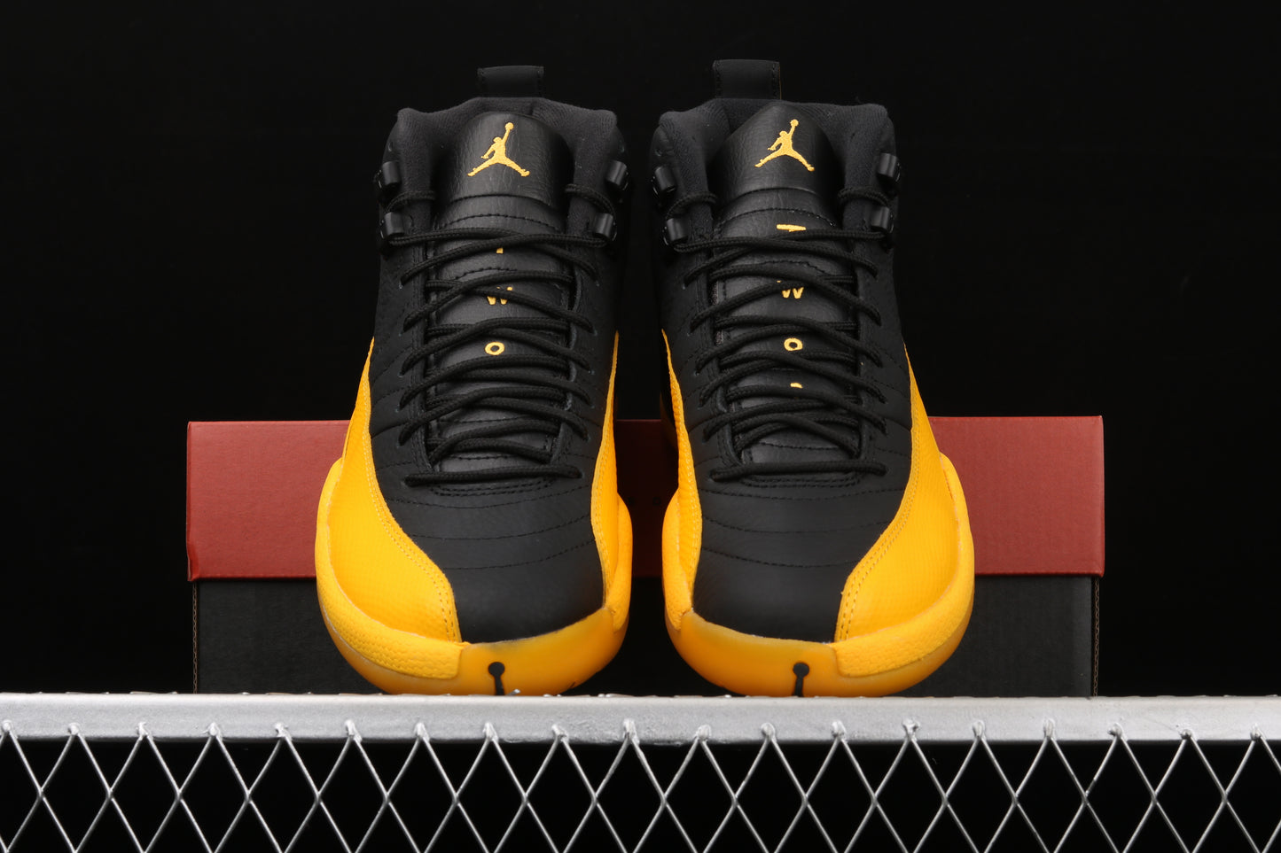 Jordan 12 Retro Black University Gold 130690-070