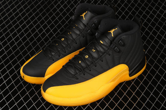 Jordan 12 Retro Black University Gold 130690-070